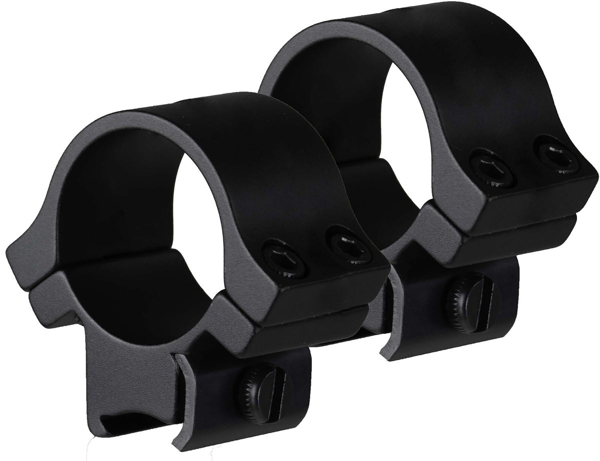 TruGlo TGTG8961B3 Medium Profile 1 Inch Lightweight Matte Black Scope Rings Airgun