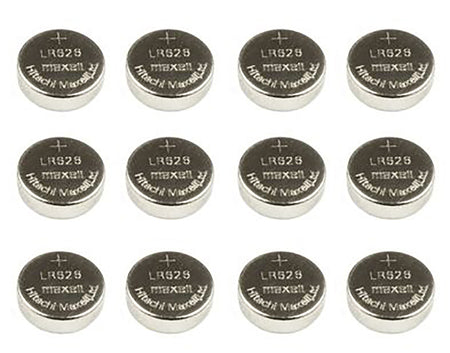 TruGlo Micro Tac Handgun Laser AG4 Replacement Battery Silver 12-Pack Single