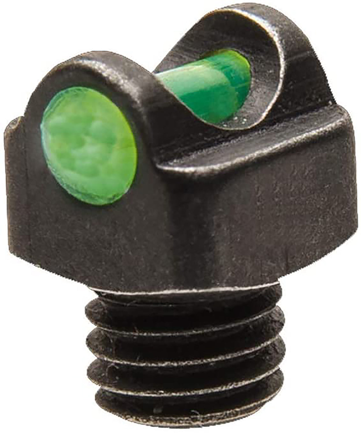 TruGlo TGTG954DG Compact Green Fiber-Optic Shotgun Bead Replacement Sight Black 2.6mm Threads
