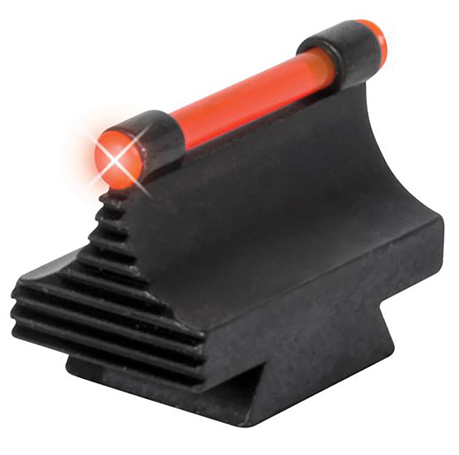 TruGlo TGTG95450RR 0.450in Red Fiber-Optic Ramp Front Sight 3/8in Dovetail Steel Rifle