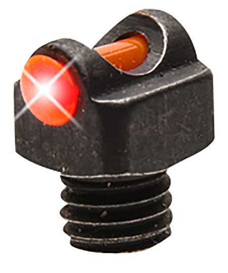 TruGlo TGTG954BR Compact Red Fiber-Optic Shotgun Front Bead Replacement Sight 3-56in Threads