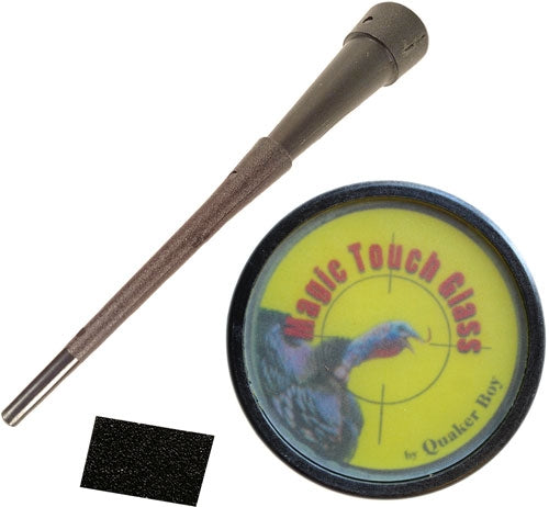 Quaker Boy Turkey Call Pot Style Magic Touch Glass Surface