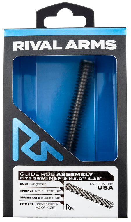 Rival Arms Tungsten Guide Rod Assembly Compatible with Smith & Wesson M&P-9 4.25"
