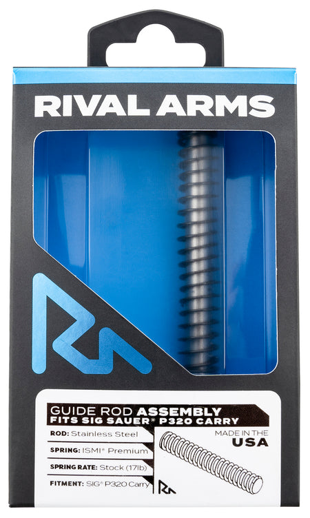 Rival Arms Guide Rod Assembly in Stainless Steel for Sig Sauer P320 Carry
