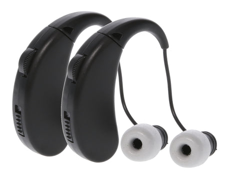 Walker's Ultra Ear BTE 22 dB Rechargeable Hearing Protection Enhancer Behind the Ear 2 Pack