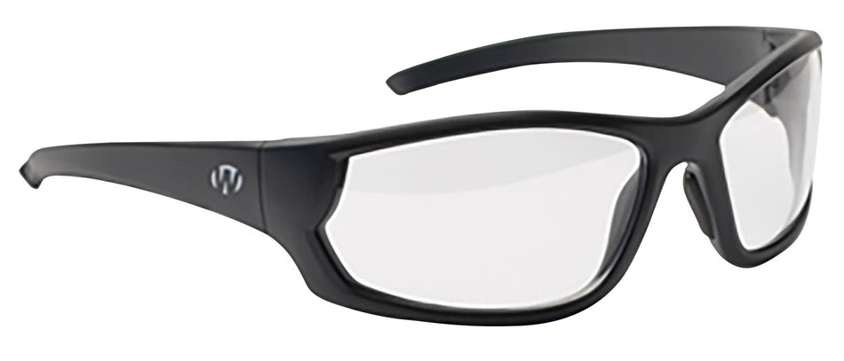 Walker's IKON Carbine Mil-Spec Ballistic Eyewear, Clear Polycarbonate Lens, Matte Black Frame