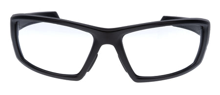 Walker's IKON Vector Mil-Spec Ballistic Eyewear, Clear Polycarbonate Lens, Matte Black Frame