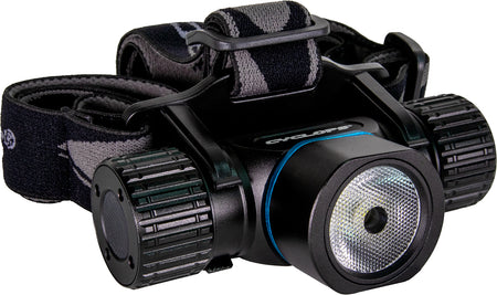 Cyclops CYC-HLP2000 2000-Lumen Magnetic Rechargeable Headlamp Black Anodized White LED 200m Distance