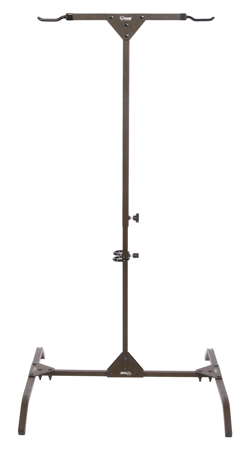 HME Hard Surface Bow Hanger Green Steel Practice Archery Range Mount