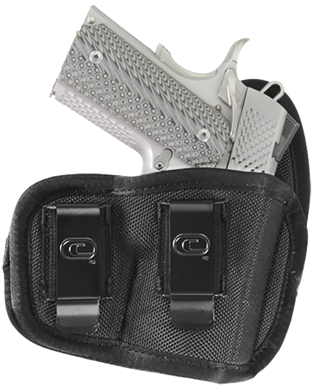 Crossfire Shooting Gear Vigor IWB Size 01 Right Hand Holster Black Nylon Fits 1-1.50" Barrel