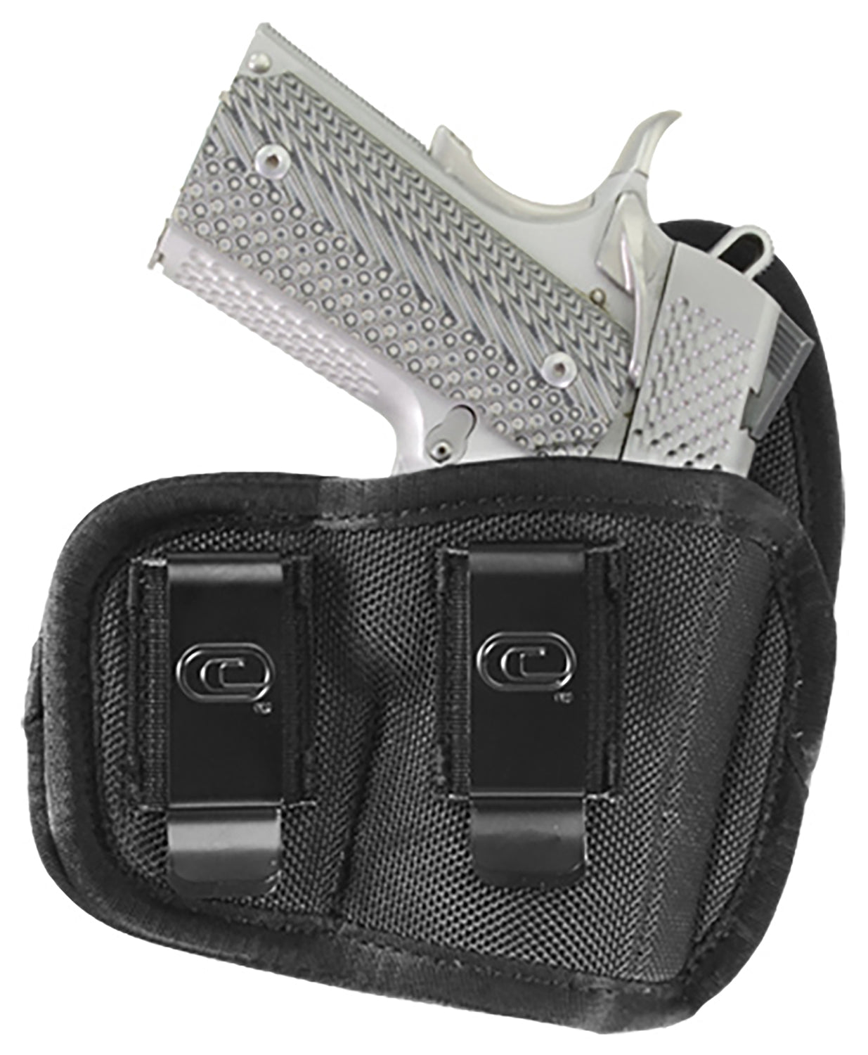 Crossfire Shooting Gear Vigor IWB Size 02 Right Hand Holster Black Nylon Fits Subcompact 2-2.50" Barrel