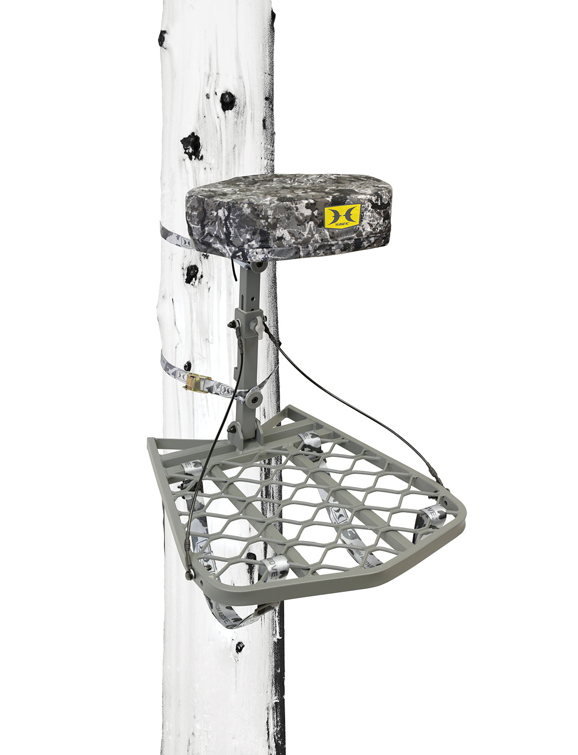 Hawk HWKFPRA Helium Ultra Lite Hang-On Tree Stand 16"W Aluminum