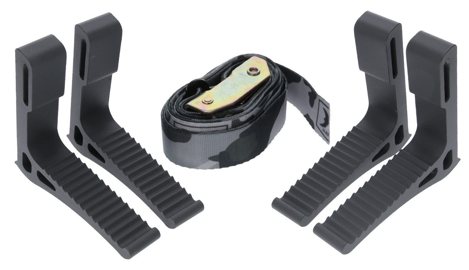 Hawk Monkey Bar Steps 4 Pack Black Aluminum HWKSTP4PK