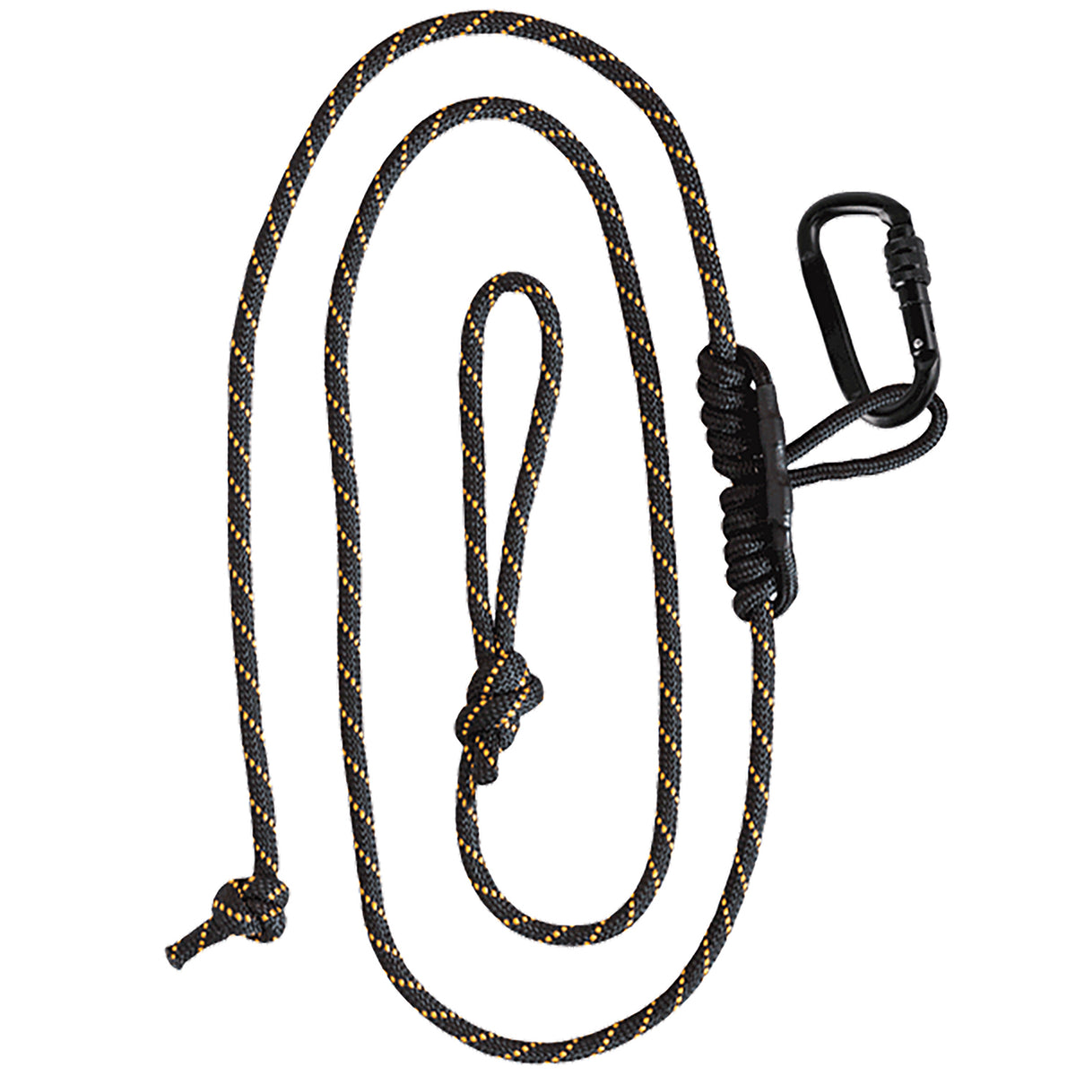 Muddy MUDMSA070 Tree Stand Lineman's Rope Nylon Quick-Clip with Locking Carabiner