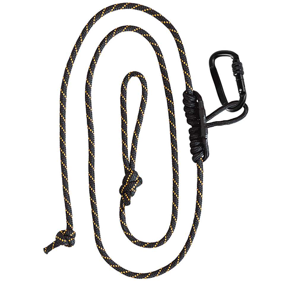 Muddy MUDMSA070 Tree Stand Lineman's Rope Nylon Quick-Clip with Locking Carabiner