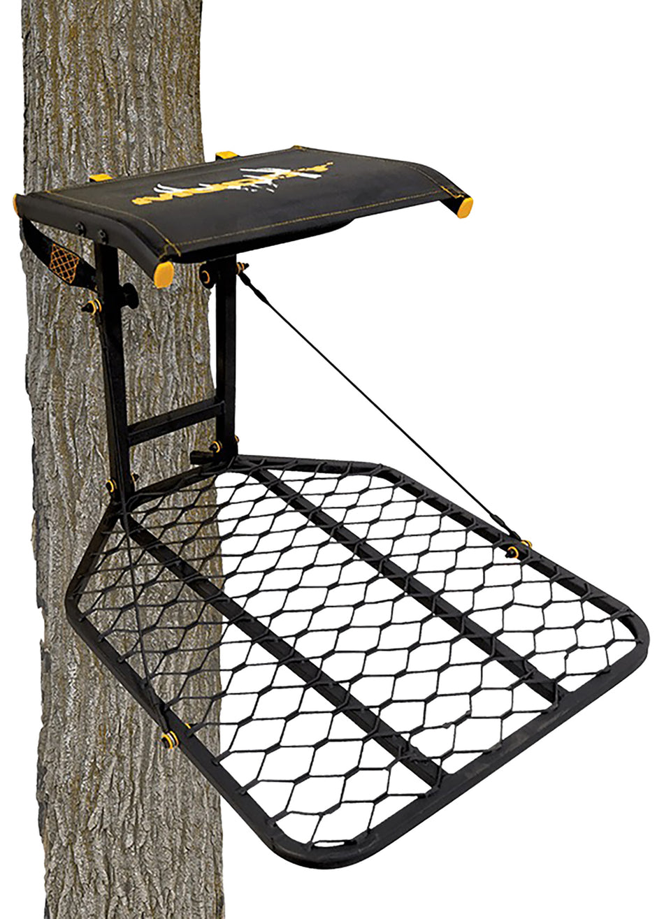 Muddy MUDMFP1080 Boss Black Flex-Tek/Steel Hang-On Stand Silent Strap System