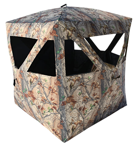 Muddy Three-Person Ground Hunting Blind in Cervidae Camo MUDGB250
