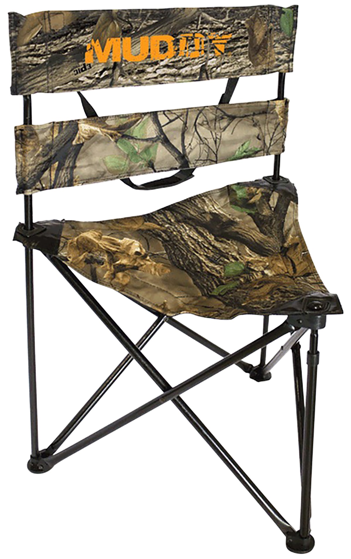 Muddy MUD-MGS300 Folding Camo Tripod Ground Seat Water-Resistant Fabric
