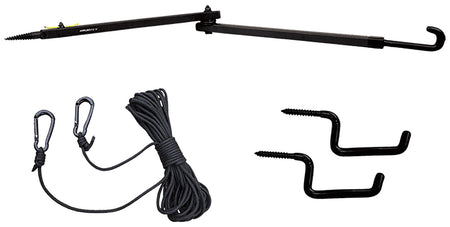 Muddy MUDMA9045 Complete Stand Kit Black with 30ft Lift Cord