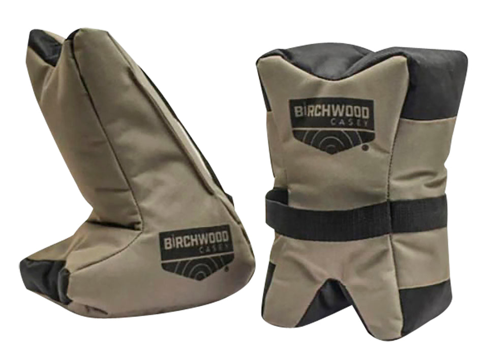 Birchwood Casey SRBCMBO Prefilled Tan Nylon Tactical Shooting Rest 2pc Combo