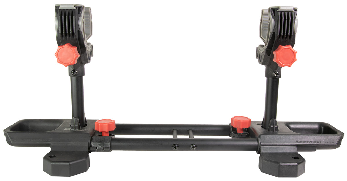 Birchwood Casey SLGV Adjustable Securelock Steel Gun Vise with Storage Trays Black/Red