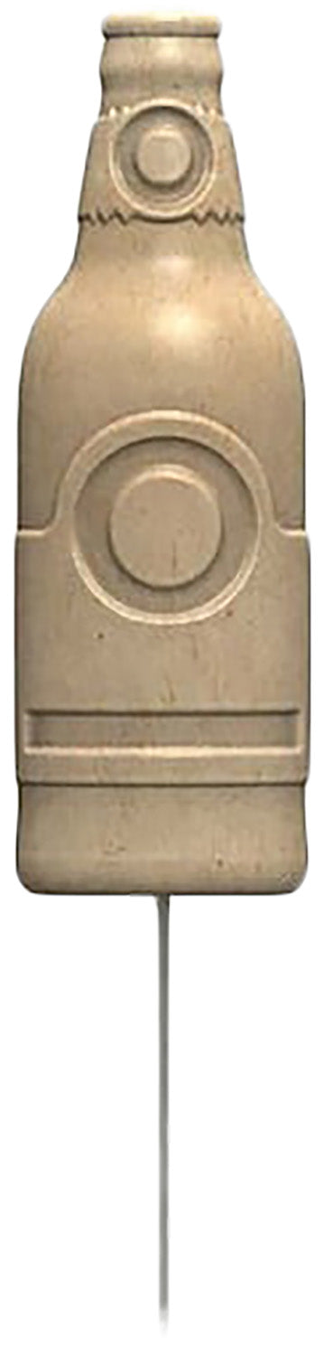 Birchwood Casey 3D Stake Bottle Target Beige Recyclable Metal Stake 6 Per Package