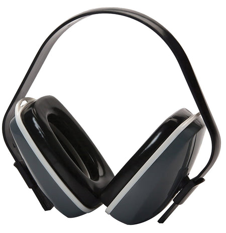 Pyramex PM2010 Foam Ear Muff 22 dB Over-the-Head Gray/Black Adult 1 Pair