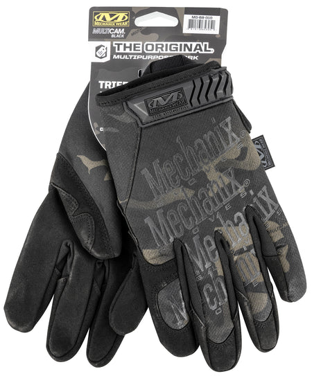 Mechanix Original Black MultiCam Synthetic Leather Tactical Glove Medium TPR MG68009