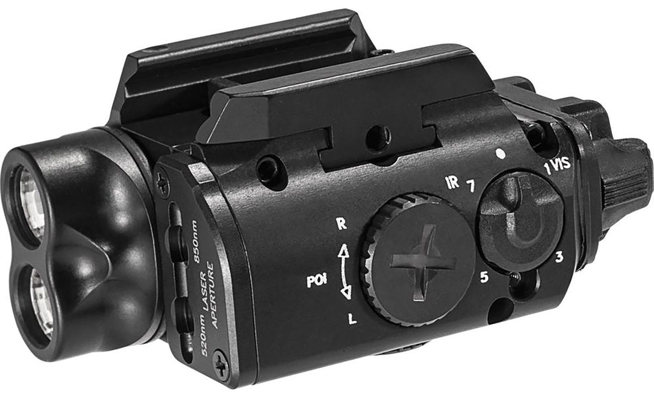 SureFire XVL2-IRC Black Anodized Weapon Light 400 Lumens Green Laser Infrared