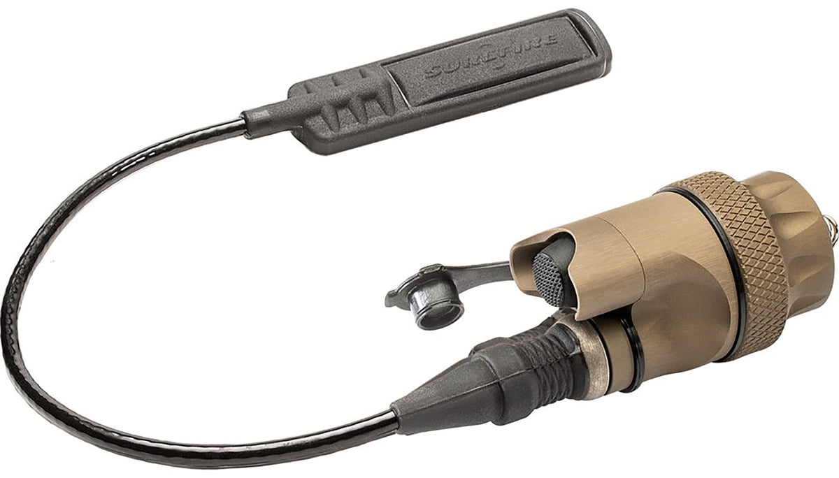 SureFire DS07 Tan Waterproof Weaponlight Switch Assembly 7" Fits Scout Light Series