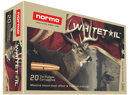 Norma Dedicated Hunting Whitetail Pointed Soft Point 150 Grain 7mm-08 Remington 2756 fps
