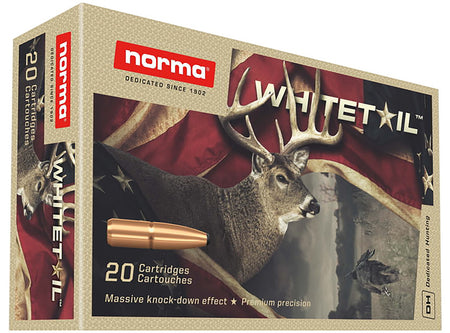 Norma Dedicated Hunting Whitetail Pointed Soft Point 150 Grain .308 Win / 7.62x51mm 2822 fps