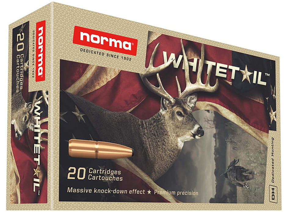 Norma Dedicated Hunting Whitetail Pointed Soft Point 150 Grain .30-06 Springfield 2887 fps
