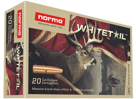 Norma Dedicated Hunting Whitetail Pointed Soft Point 150 Grain 7mm Remington Mag 3018 fps