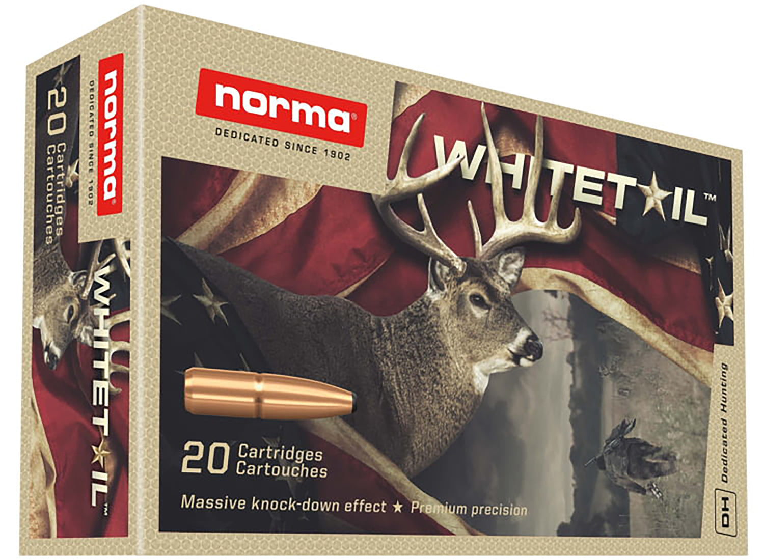 Norma 20177412 300 WIN 150GR PSP WHITETAIL
