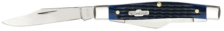 Case 02806 Blue Bone Family Stockman Folding Pocket Knife 2.42"/1.58"/1.57" Three Blades Tru-Sharp Stainless Steel