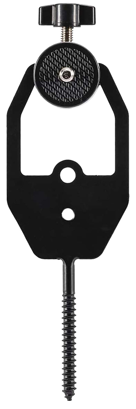 Covert Trail Camera Mount T60 Black Aluminum Threaded Tree Lag 360 Rotation 2 Pack
