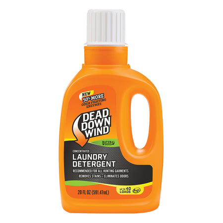 Dead Down Wind Enzyme Laundry Detergent Natural Woods Scent 20 oz Odor Eliminator