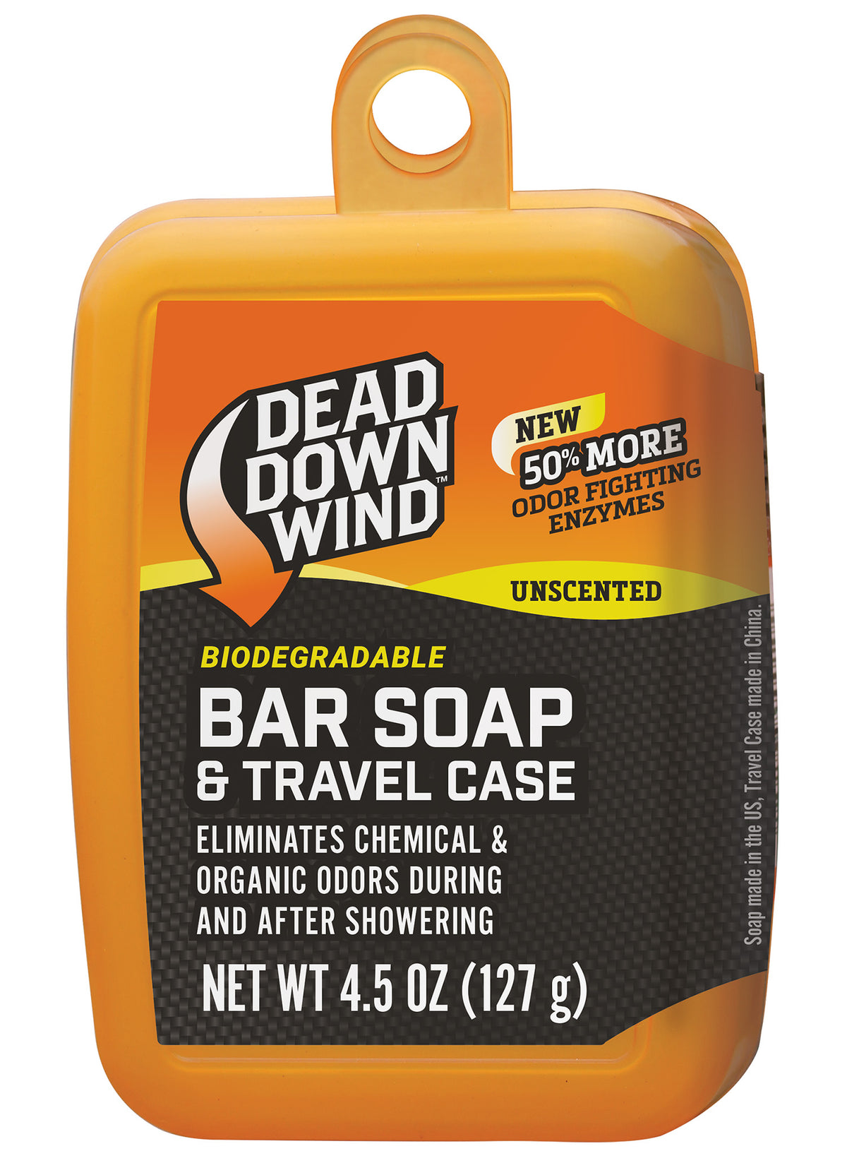Dead Down Wind Natural Enzyme Bar Soap Unscented Odor Eliminator 4.5 oz