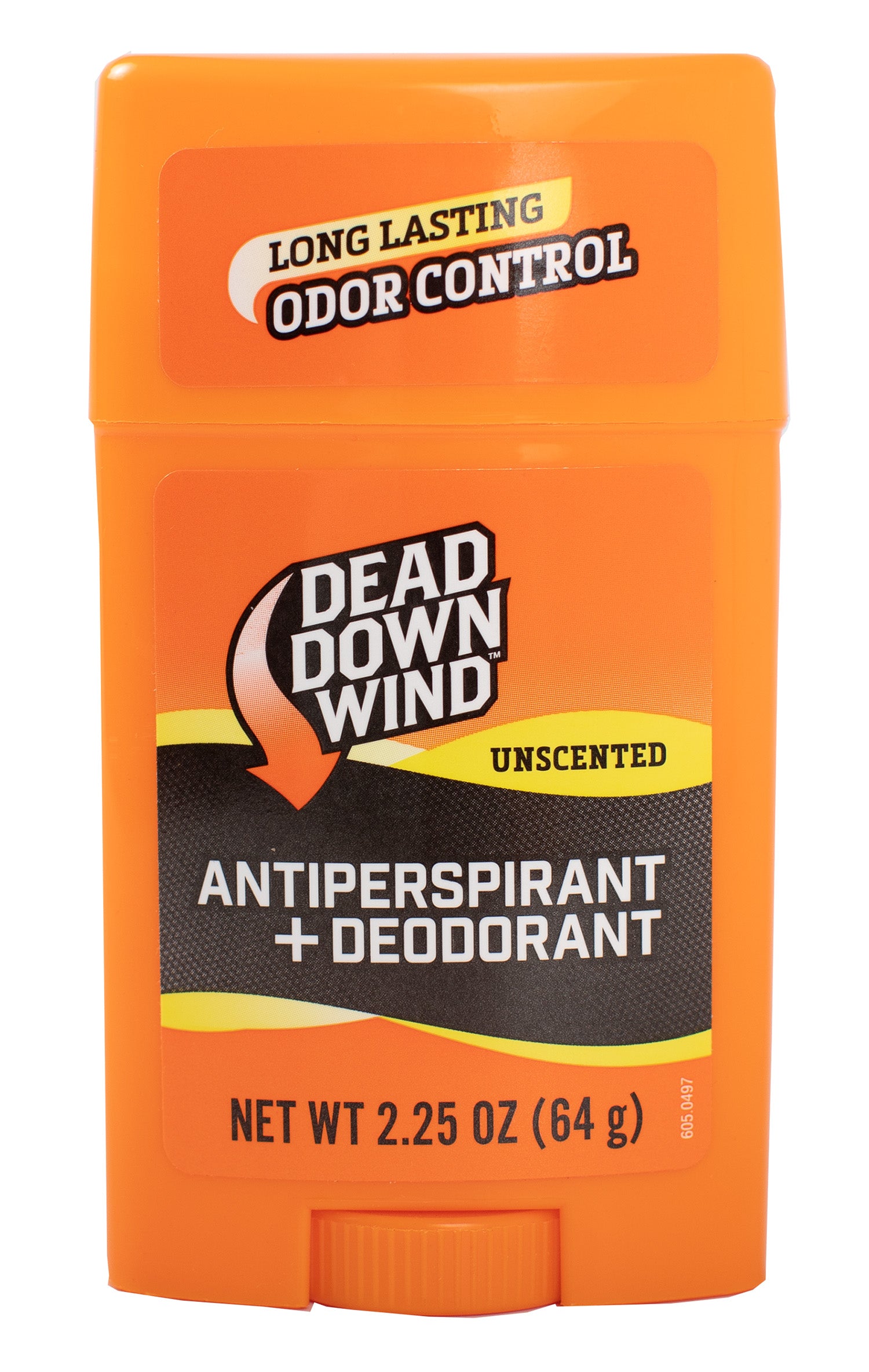 Dead Down Wind Enzyme Antiperspirant Deodorant Unscented Stick 2.25 oz