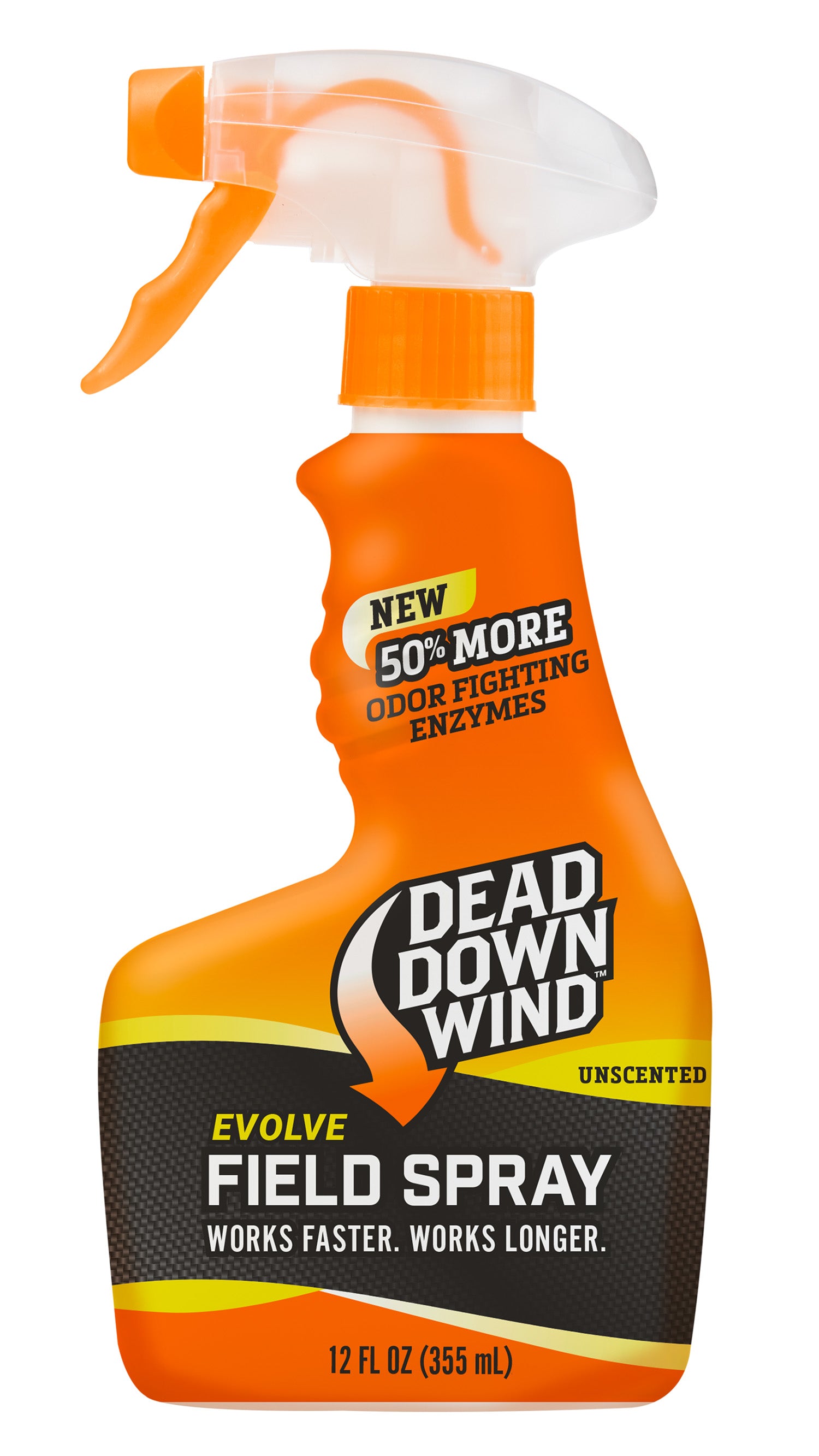 Dead Down Wind Evolve 3D+ Odor Eliminator Field Spray Unscented 12 oz Trigger Spray