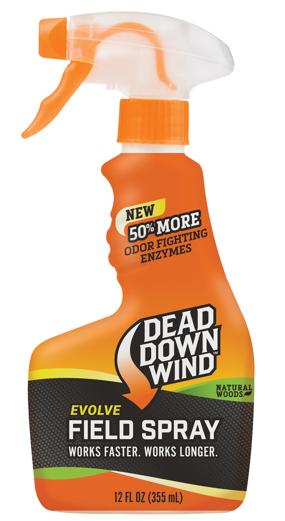 Dead Down Wind Evolve Natural Woods Cover Scent Odor Eliminator Trigger Spray 12 oz