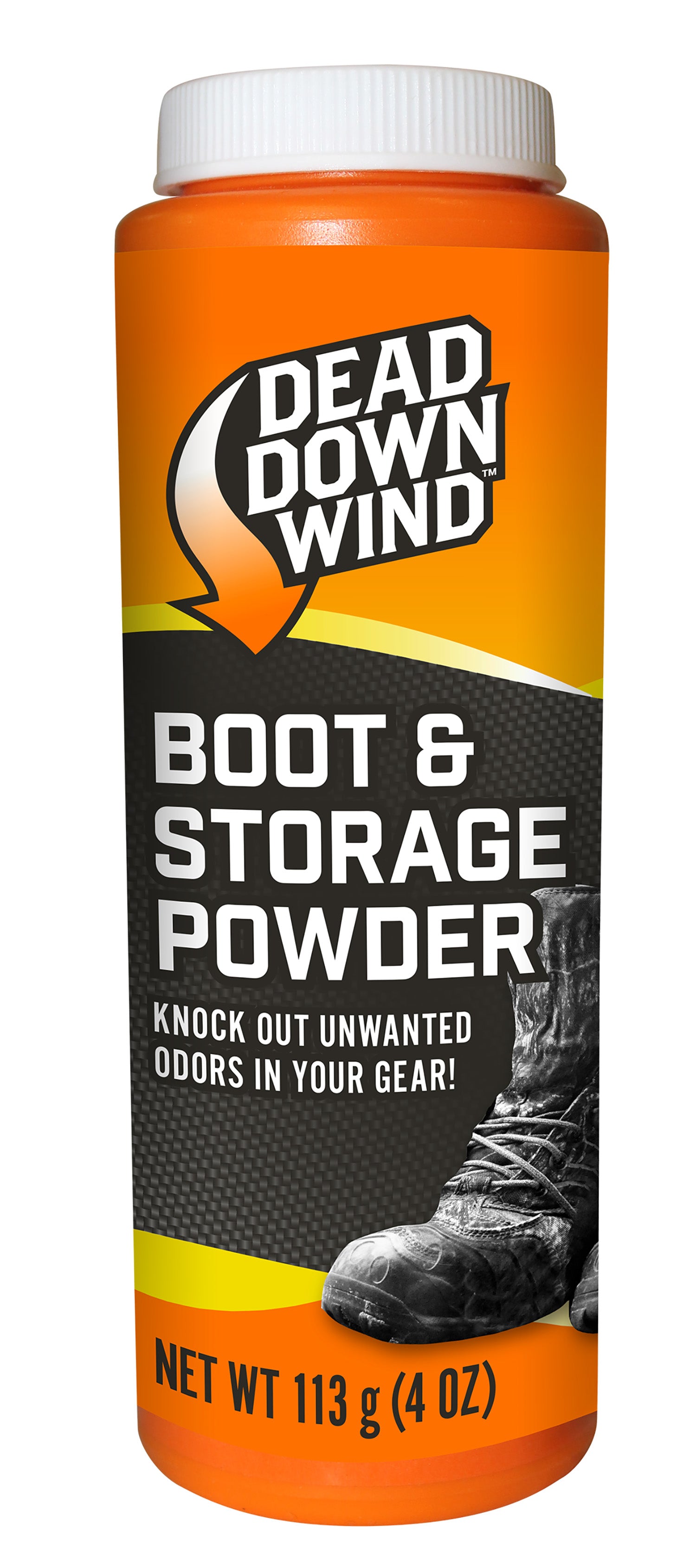 Dead Down Wind Enzyme Boot Storage Powder Unscented Odor Eliminator 4 oz