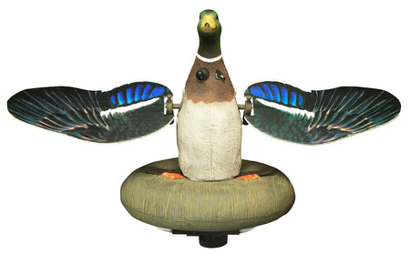 Higdon XS Splashing Flasher Mallard Drake Motion Decoy Multi-Color - Digital Timer & External Charge Port
