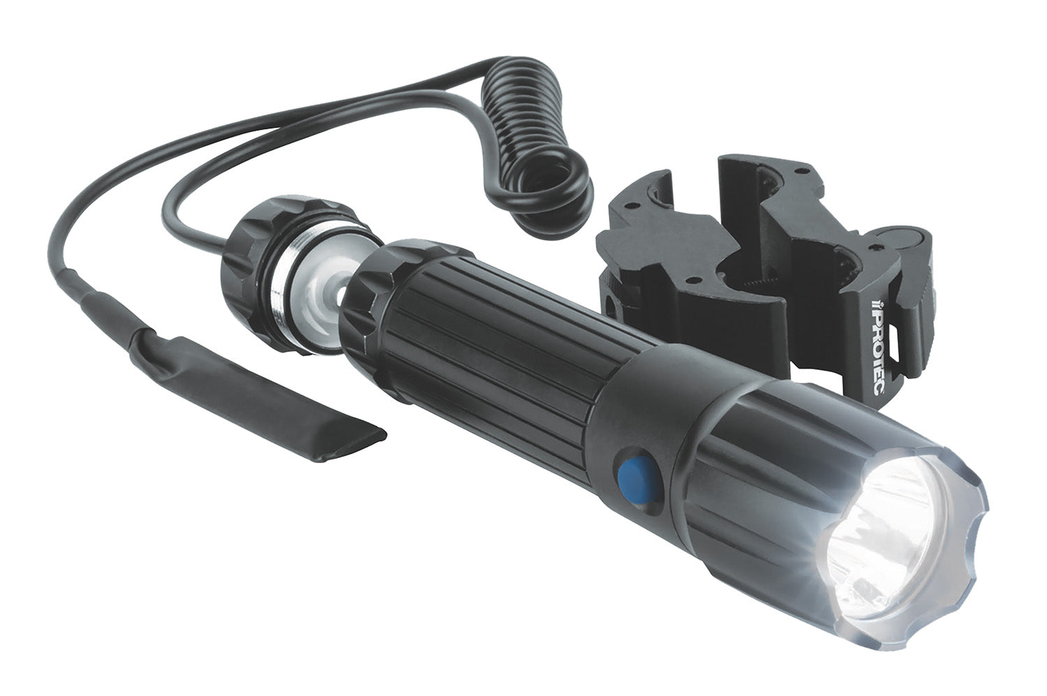 iProtec LG110LR Shotgun 110-Lumen Light with Red Laser Black Anodized