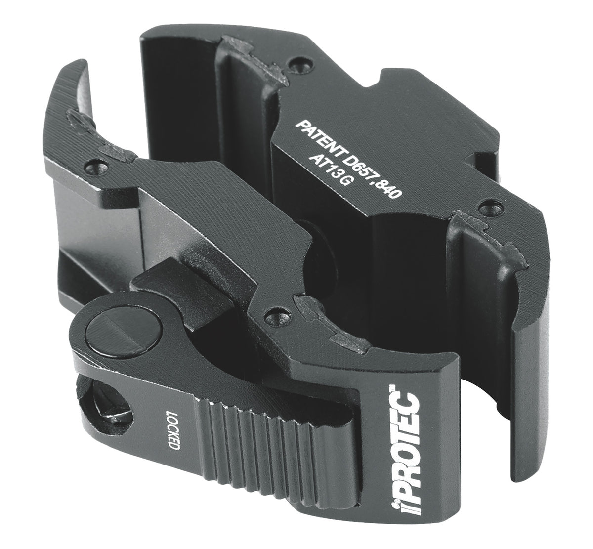 iProtec Universal Long Gun Accessory Rail Mount Black Anodized Aluminum 6108