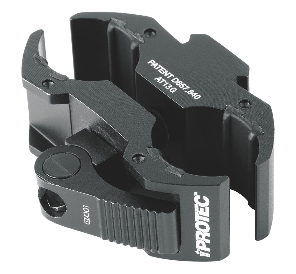 iProtec Universal Long Gun Accessory Rail Mount Black Anodized Aluminum 6108
