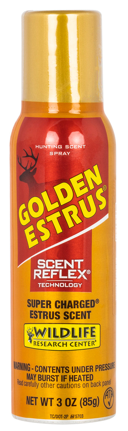 Wildlife Research 4043 Golden Estrus Doe In Estrus Deer Scent Spray 3 oz Aerosol