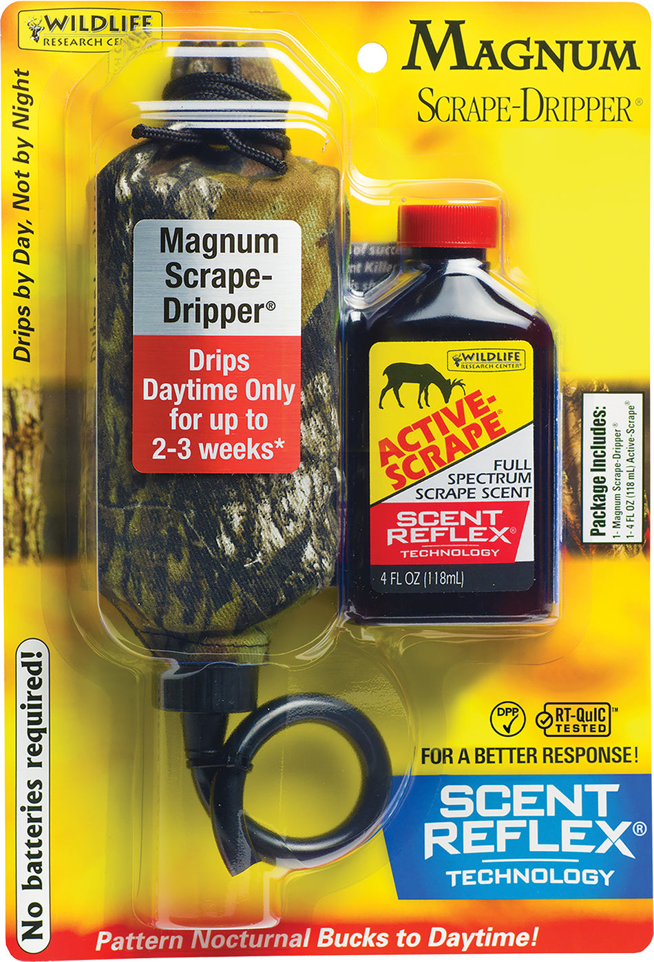 Wildlife Research 385 Active-Scrape Daytime Scrape-Dripper Deer Attractant Combo 4 oz