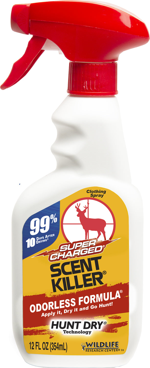 Wildlife Research 1552 Super Charged Scent Killer Hunting Odor Fighting Trigger Spray 12 oz